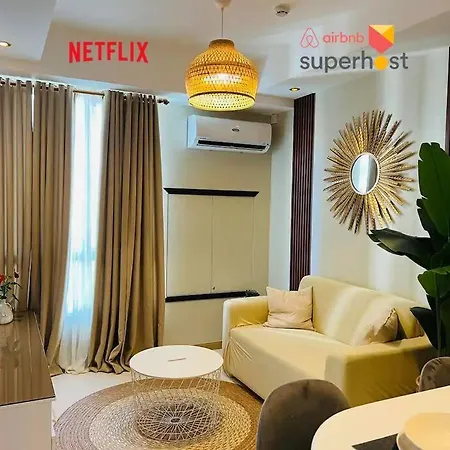 Highly Recommended La Nooq Mnl - Cozy 1Br Skyline View In Mandaluyong Apartment