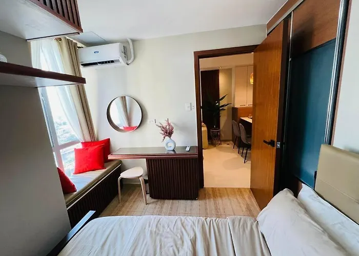 شقة Highly Recommended La Nooq Mnl - Cozy 1br Skyline View In Mandaluyong