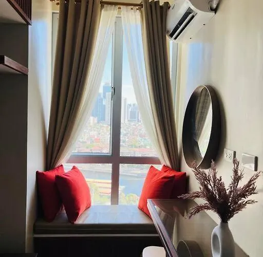 شقة Highly Recommended La Nooq Mnl - Cozy 1br Skyline View In Mandaluyong مانيلا
