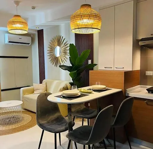 Highly Recommended La Nooq Mnl - Cozy 1br Skyline View In Mandaluyong شقة مانيلا
